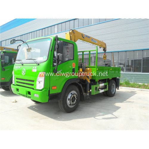 LHD folding boom 5 ton truck crane